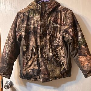 Field & Stream Kids Woodland Camo Puffer Jacket
